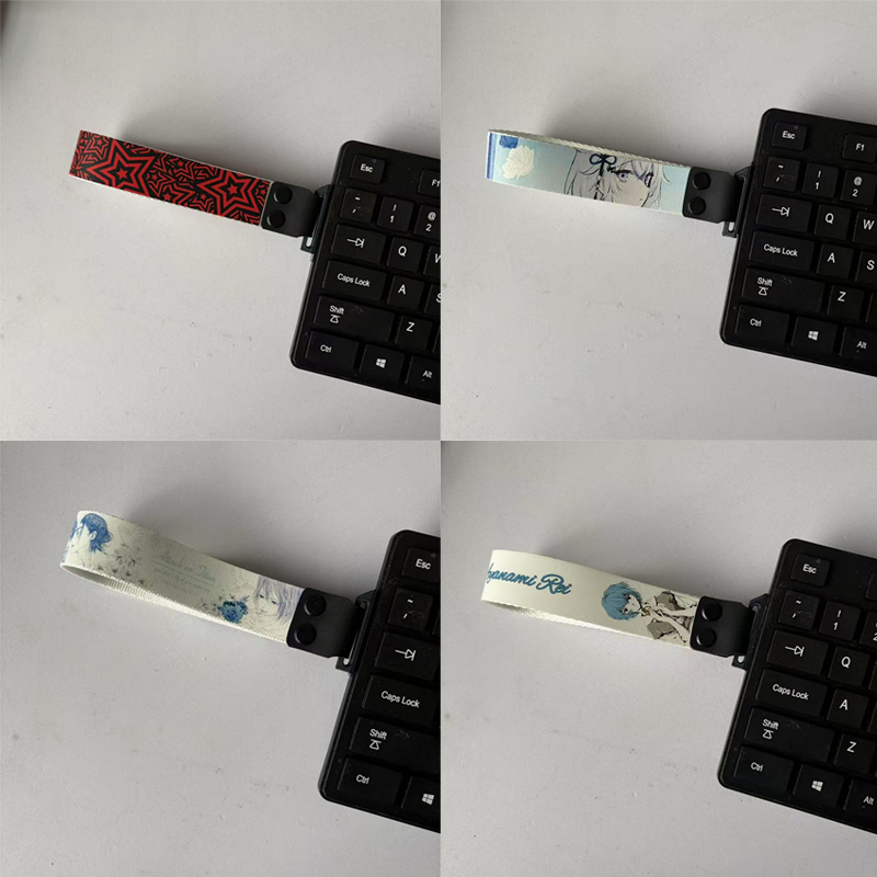 Gaming Keyboard Ergo - Fashion Anime Keyboard Ribbon Mechanical Keyboard