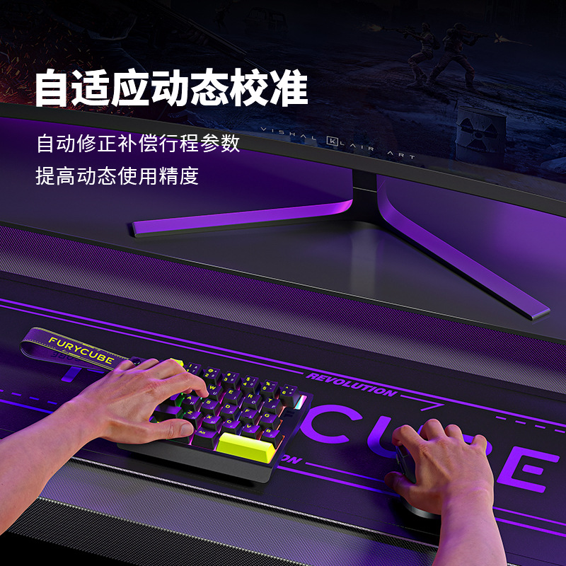 FURYCUBE M30HE Mechanical Keyb - Gaming Keyboard Hand ulasan dan harga