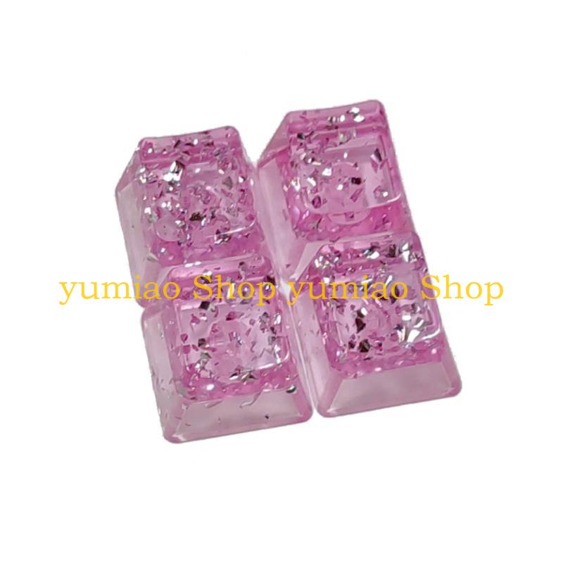 587B Backlit Keycap Resin Pers - Keyboard Gaming Transparent ulasan dan harga