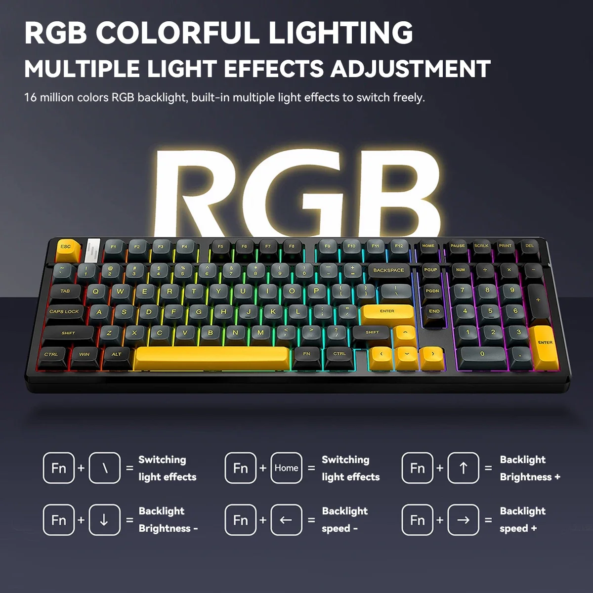 Wireless Mechanical Gaming Key - Gaming Keyboard Thocky ulasan dan harga