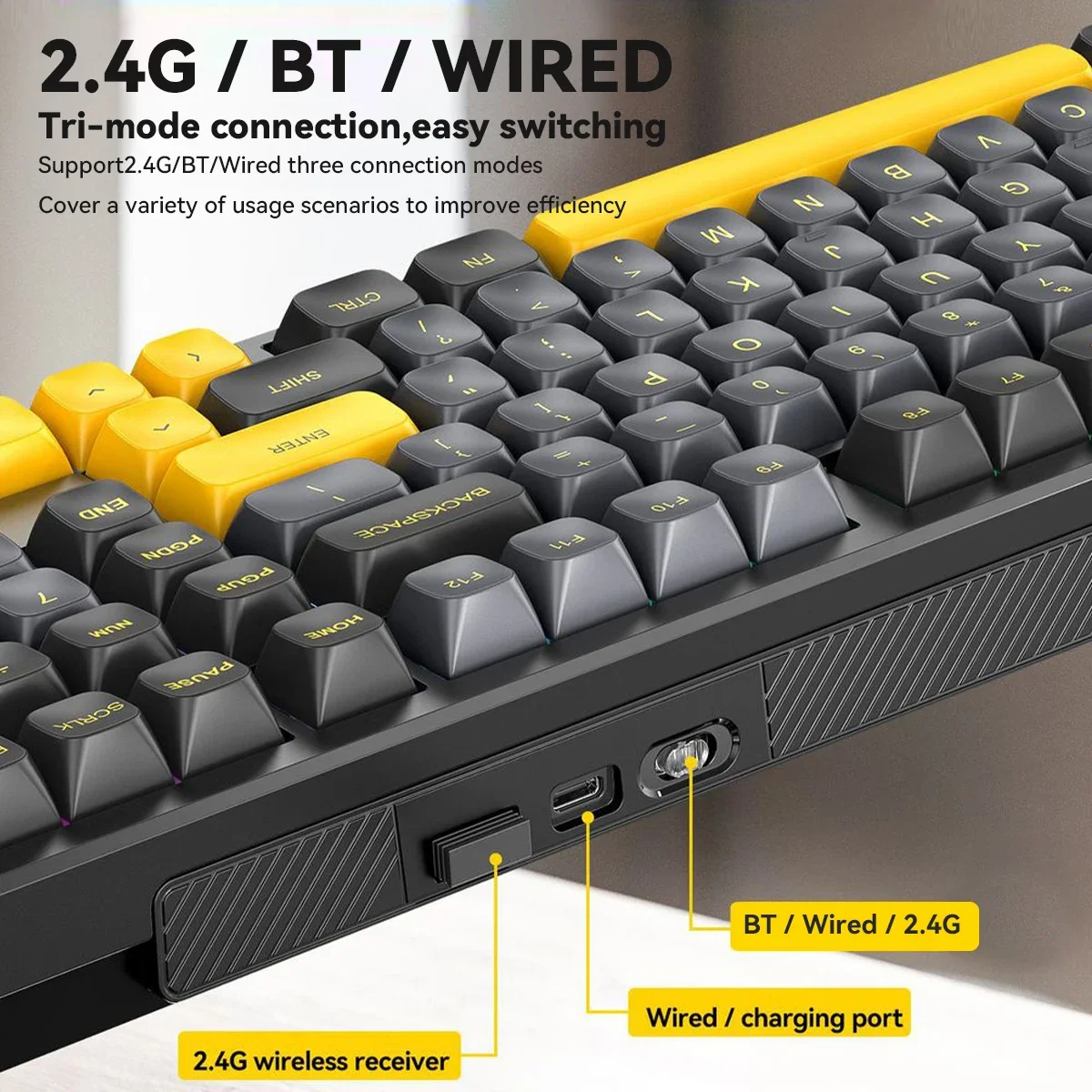 Wireless Mechanical Gaming Key - Gaming Keyboard Thocky ulasan dan harga