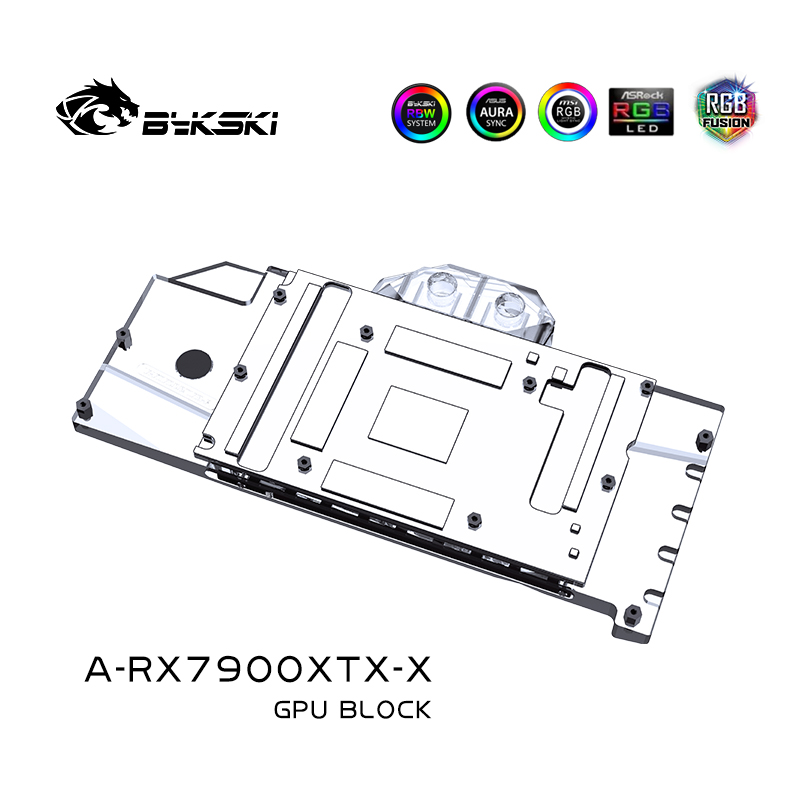 Bykski A-RX7900XTX-X Water Blo - Amd Vga Rx 7900 Xtx ulasan dan harga