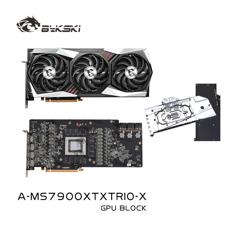 Bykski A-MS7900XTXTRIO-X Water - Amd Vga Rx 7900 Xtx ulasan dan harga