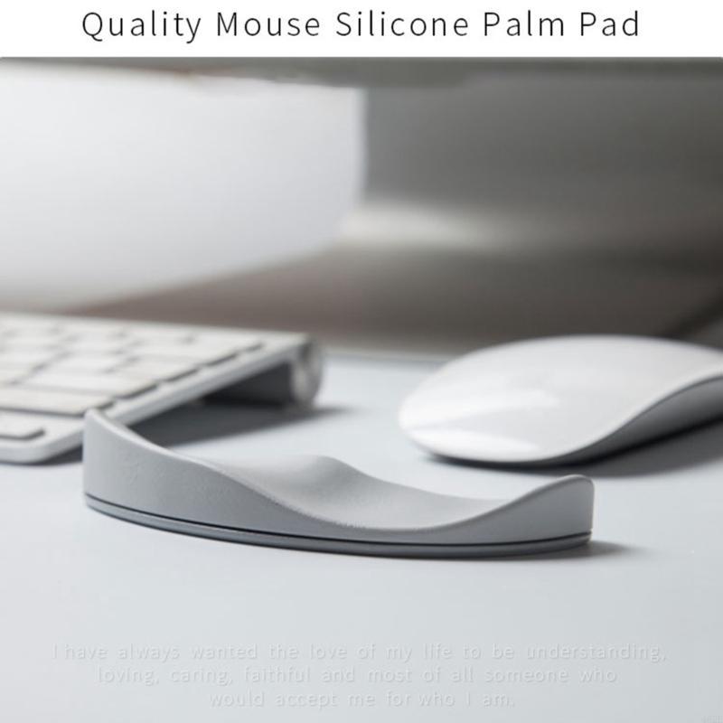 462E Ergonomic Mouse Pad Silic - Gaming Keyboard Hand ulasan dan harga