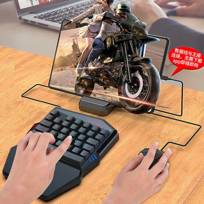T-WOLF TF900 One Handed Keyboa - Gaming Keyboard Hand ulasan dan harga