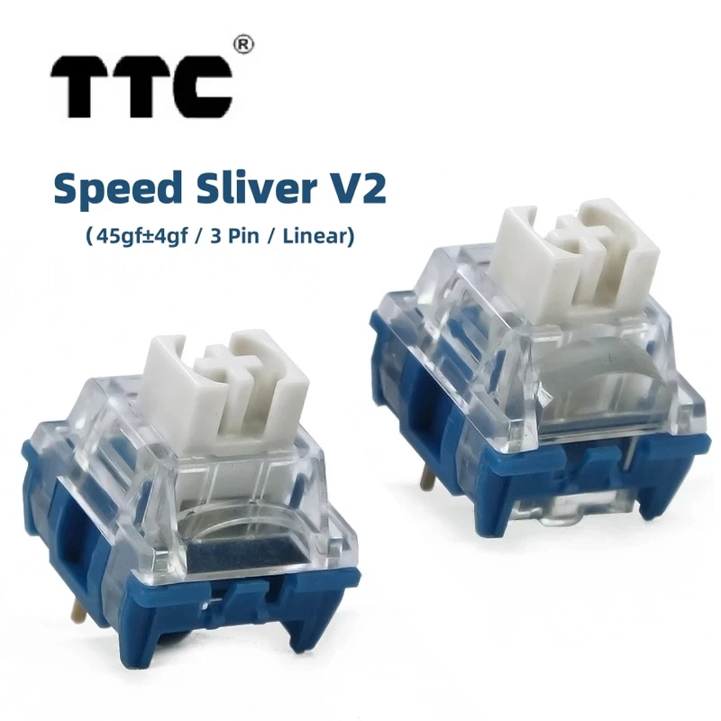 TTC Speed Silver V2 DIY Custom - Gaming Keyboard No Rgb ulasan dan harga