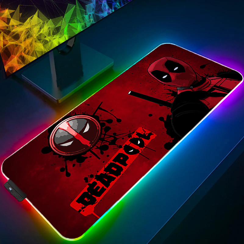 LED Mouse Pad Gaming Backlight - Gaming Keyboard No Rgb ulasan dan harga