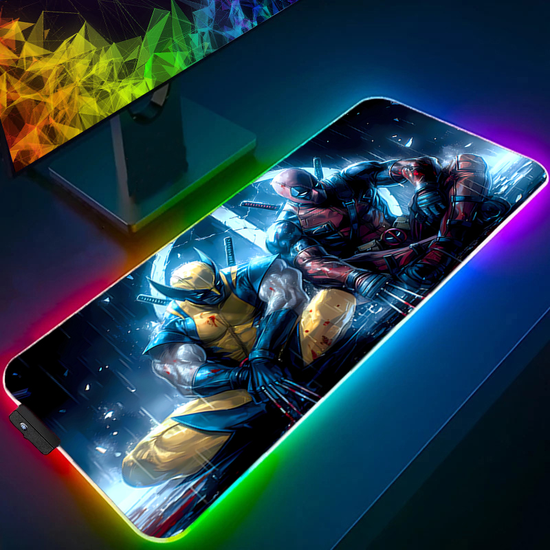 LED Mouse Pad Gaming Backlight - Gaming Keyboard No Rgb ulasan dan harga