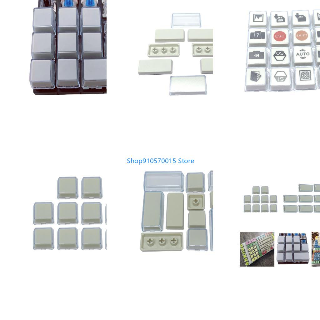 B95C Double-layer ABS Transpar - Keyboard Gaming Transparent ulasan dan harga