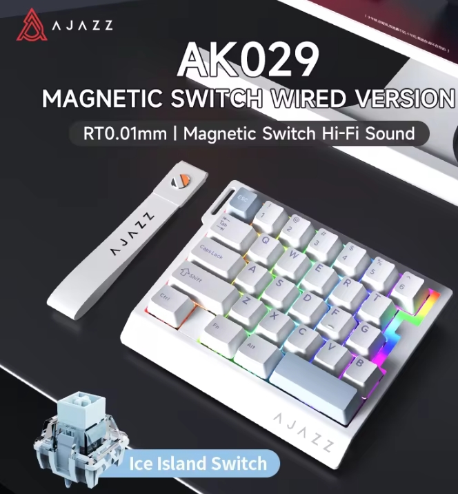 AK029 Wired One-Handed Gaming  - Gaming Keyboard Hand ulasan dan harga