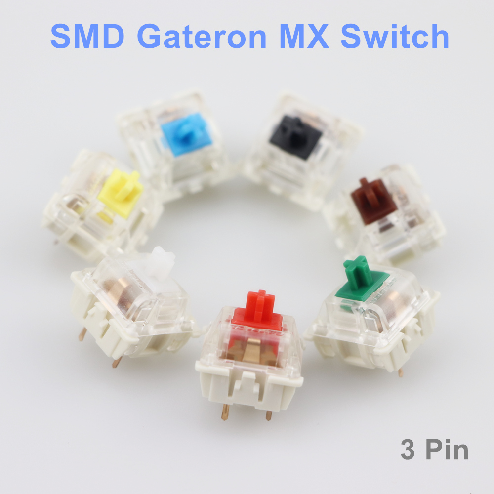 Gateron SMD Switches black red - Keyboard Gaming Blue Switch ulasan dan harga
