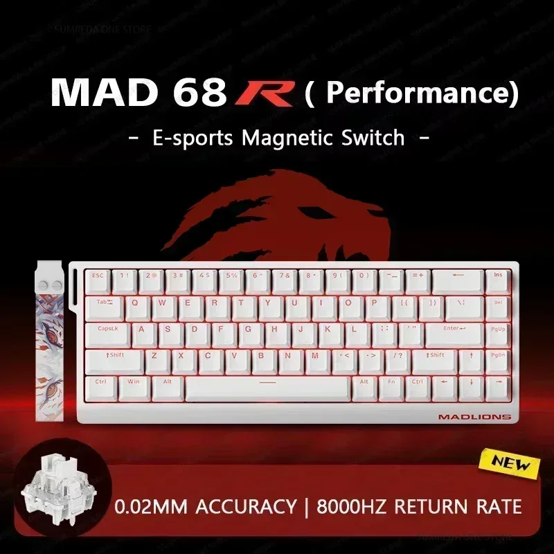 AI Madlions Mad 60he Mad 68he  - Gaming Keyboard Hand ulasan dan harga