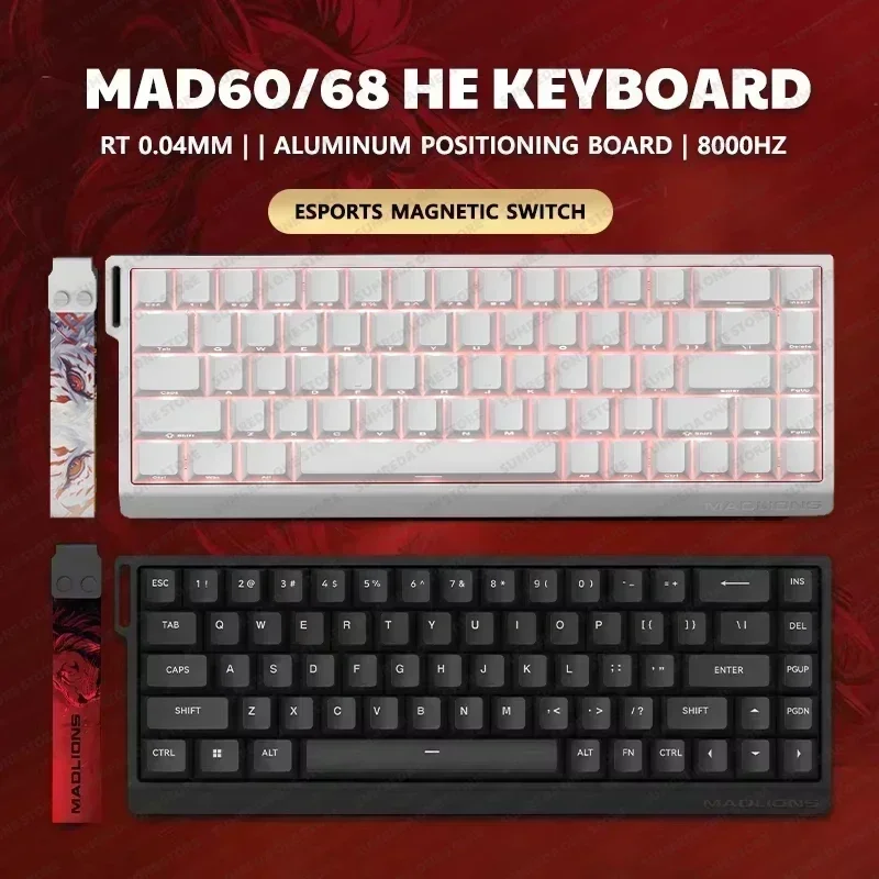 AI Madlions Mad 60he Mad 68he  - Gaming Keyboard Hand ulasan dan harga