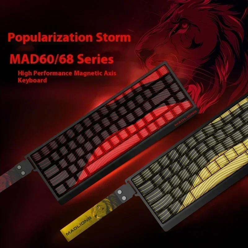 AI Madlions Mad 60he Mad 68he  - Gaming Keyboard Hand ulasan dan harga