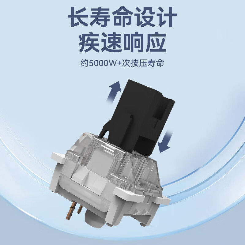 Mechanical Keyboard Switch Dus - Keyboard Gaming Blue Switch ulasan dan harga