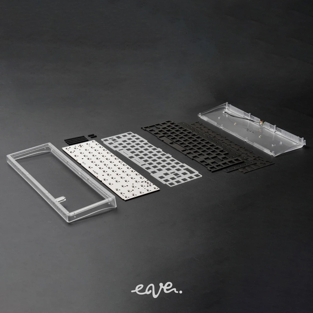 Swagkeys EAVE65 Mechanical Key - Keyboard Gaming Transparent ulasan dan harga