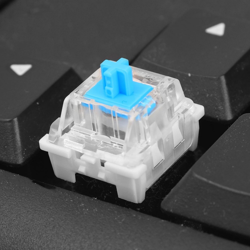 10/20Pcs Blue/Red/Tea Axis DIY - Keyboard Gaming Blue Switch ulasan dan harga