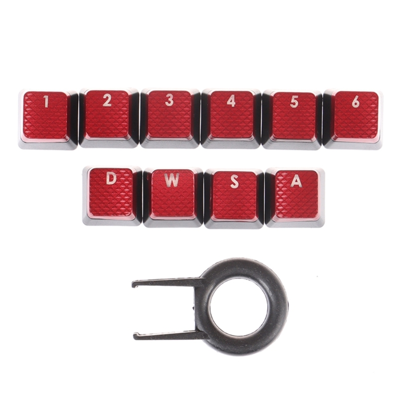 10 Keys Backlit Keycaps Non-sl - Gaming Keyboard Ergo ulasan dan harga