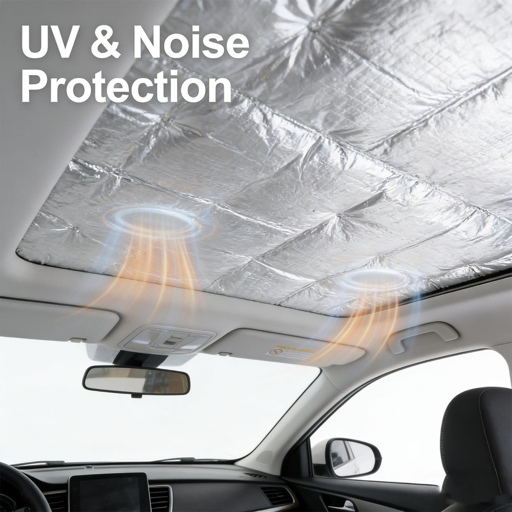 Car Sound Insulation Mat 5/10m - Foam Dampener Sheet ulasan dan harga