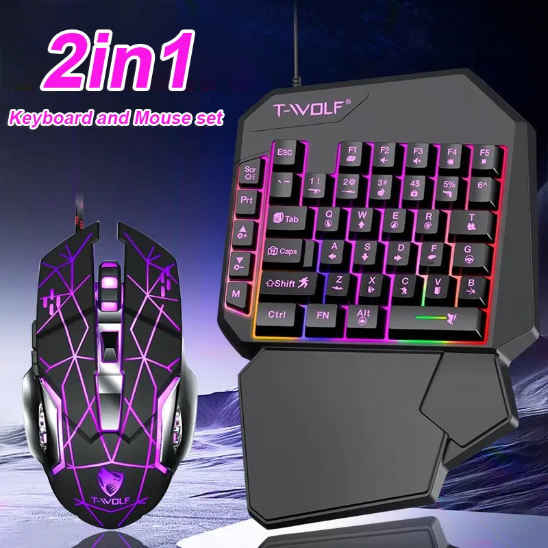 FocusOnPC TF900 2-in-1 Mobile  - Gaming Keyboard Hand ulasan dan harga