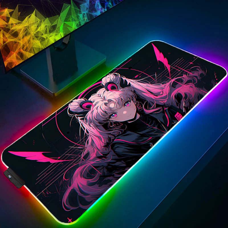 RGB Large Mouse Pad Gamer Keyb - Gaming Keyboard No Rgb ulasan dan harga