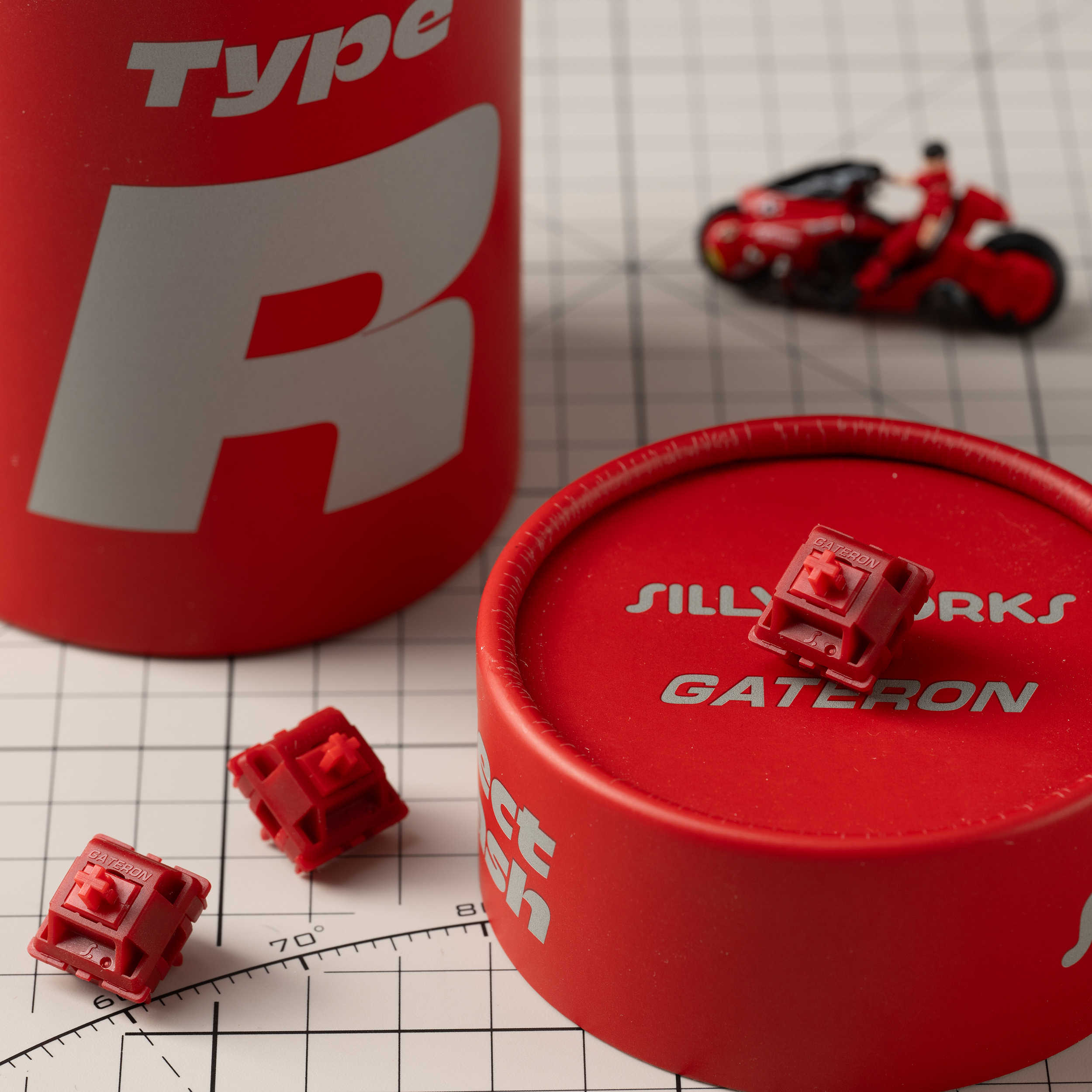 UKGF Siliworks Type R Tactile  - Gaming Keyboard Thocky ulasan dan harga