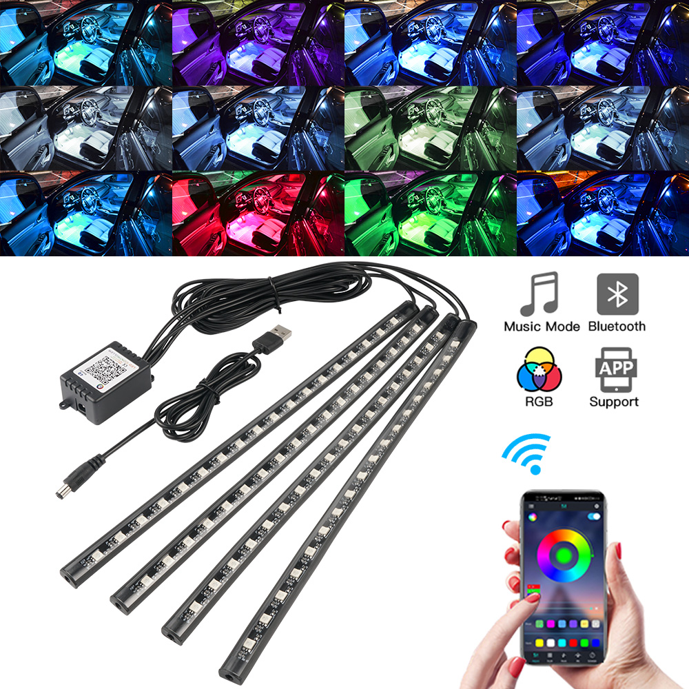 Neon LED Interior Car Light AP - Rgb Underglow Strip ulasan dan harga