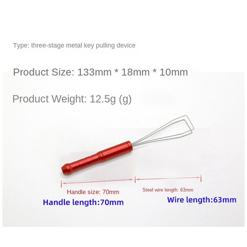 AY14 -3-Stage Aluminum Alloy M - Keycap Puller Ring ulasan dan harga