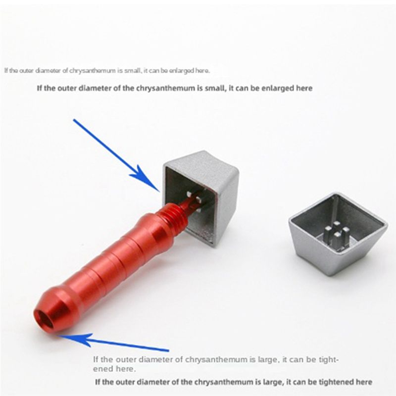 AY14 -3-Stage Aluminum Alloy M - Keycap Puller Ring ulasan dan harga