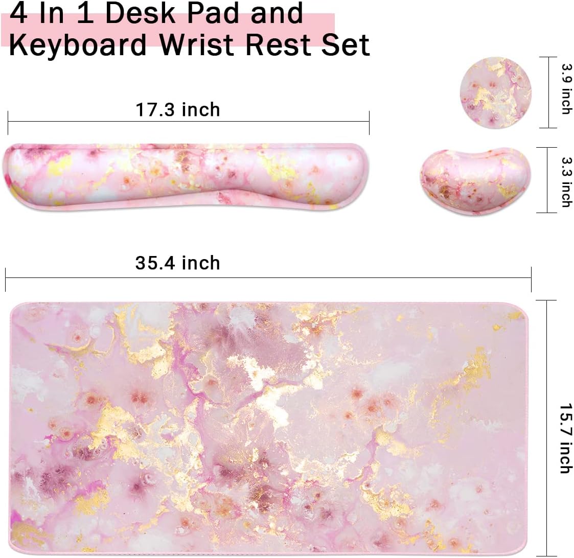 Large Gaming Mouse Pad with Ke - Gaming Keyboard And Mouse ulasan dan harga