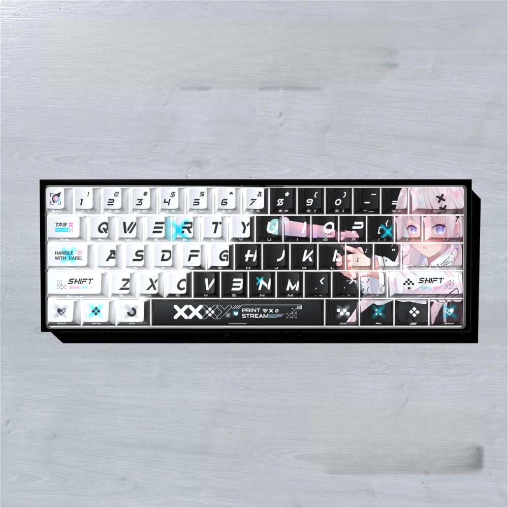 Double-shot Side Print Thocky  - Gaming Keyboard Thocky ulasan dan harga