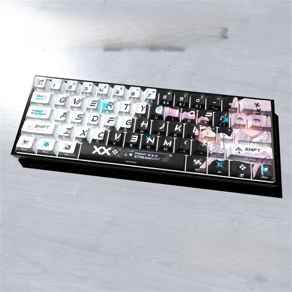 Double-shot Side Print Thocky  - Gaming Keyboard Thocky ulasan dan harga