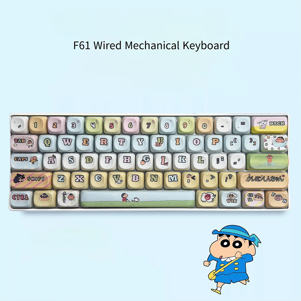 Cardcaptor Sakura 61 Keys Mech - Keyboard Gaming Blue Switch ulasan dan harga